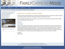 Tablet Screenshot of familychristianmedia.com